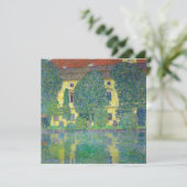 Gustav Klimt - Schloss Kammer am Attersee III Kaart (Staand voorkant)