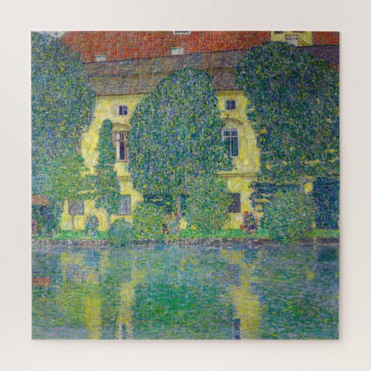 Gustav Klimt - Schloss Kammer am Attersee III Legpuzzel (Verticaal)