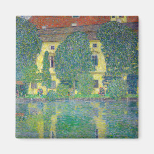 Gustav Klimt - Schloss Kammer am Attersee III Magneet