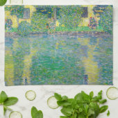 Gustav Klimt - Schloss Kammer am Attersee III Theedoek (Gevouwen)