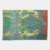 Gustav Klimt - Schloss Kammer am Attersee III Theedoek (Horizontaal)