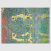 Gustav Klimt - Schloss Kammer am Attersee III Tissuepapier (Voorkant)