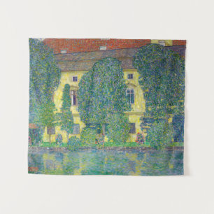 Gustav Klimt - Schloss Kammer am Attersee III Wandkleed