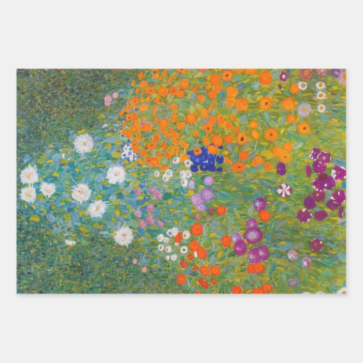 Gustav Klimt - Selectie van tuinmasterstukken Inpakpapier Vel (Voorkant)