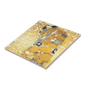 Gustav Klimt Slapende Lady Ceramics Tegeltje (Zijkant)