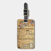 Gustav Klimt - Stoclet-fries Levensboom Bagagelabel (Voorkant verticaal)