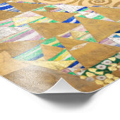 Gustav Klimt - Stoclet-fries Levensboom Foto Afdruk (Hoek)