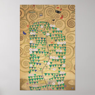 Gustav Klimt, Stoclet Frieze (1910-1911) Poster
