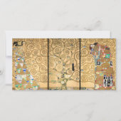 Gustav Klimt - Stoclet Frieze Tree of Life Bedankkaart (Voorkant)