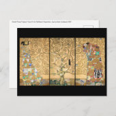 Gustav Klimt - Stoclet Frieze Tree of Life Briefkaart (Voorkant / Achterkant)