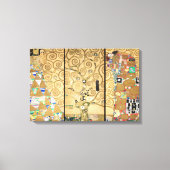 Gustav Klimt - Stoclet Frieze Tree of Life Canvas Afdruk (Voorkant)