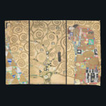 Gustav Klimt - Stoclet Frieze Tree of Life Kussensloop<br><div class="desc">Stoclet Frieze Triptych: Boom van leven,  vervulling,  verwachting - Gustav Klimt,  Cardboard,  1909</div>