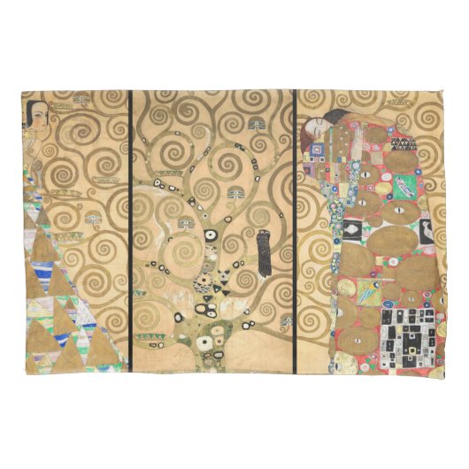 Gustav Klimt - Stoclet Frieze Tree of Life Kussensloop (Voorkant)