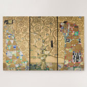 Gustav Klimt - Stoclet Frieze Tree of Life Legpuzzel (Horizontaal)