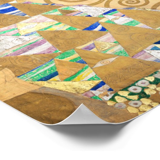 Gustav Klimt - Stoclet Frieze Tree of Life Poster (Hoek)