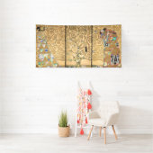 Gustav Klimt - Stoclet Frieze Tree of Life Spandoek (Insitu)