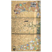 Gustav Klimt - Stoclet Frieze Tree of Life Tafelkleed (Voorkant)