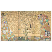 Gustav Klimt - Stoclet Frieze Tree of Life Tafelkleed (Voorkant (Horizontaal))
