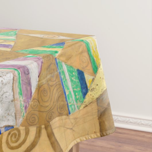 Gustav Klimt - Stoclet Frieze Tree of Life Tafelkleed (Voorbeeld)