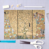Gustav Klimt - Stoclet Frieze Tree of Life Tissuepapier (Craft)