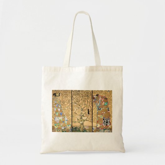 Gustav Klimt - Stoclet Frieze Tree of Life Tote Bag (Voorkant)