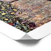 Gustav Klimt ~ Stone House Poster (Hoek)
