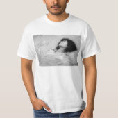 Gustav Klimt - Studieblad met bovenlichaam T-shirt (Voorkant)