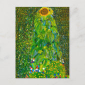 Gustav Klimt Sunflower Briefkaart (Voorkant)