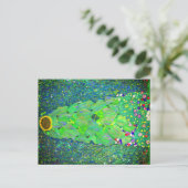 Gustav Klimt Sunflower Briefkaart (Staand voorkant)