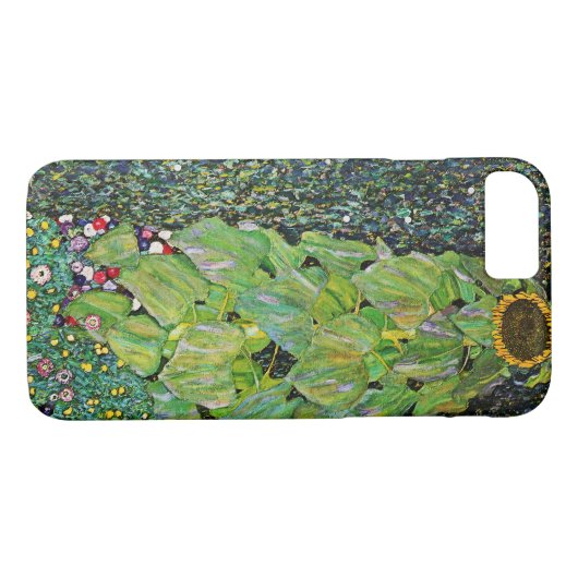 Gustav Klimt Sunflower Case-Mate iPhone Case (Achterkant (Horizontaal))