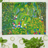 Gustav Klimt Sunflower Kitchen Towel Theedoek (Gevouwen)