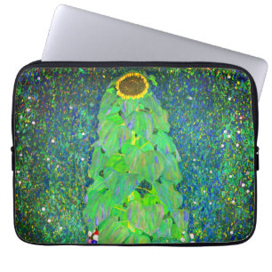 Gustav Klimt Sunflower Laptop Sleeve