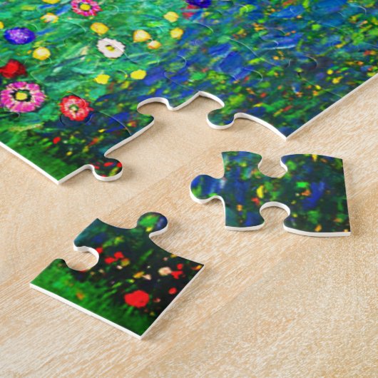Gustav Klimt Sunflower Legpuzzel (Zijkant)