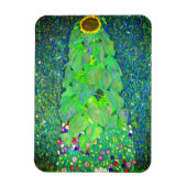 Gustav Klimt Sunflower Magneet (Verticaal)