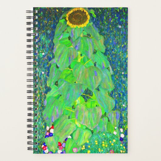 Gustav Klimt Sunflower Planner (Voorkant)