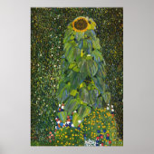 Gustav Klimt Sunflower Poster (Voorkant)