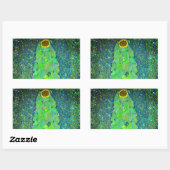 Gustav Klimt Sunflower Rechthoekige Sticker (Vel)