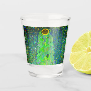 Gustav Klimt Sunflower Shot Glas