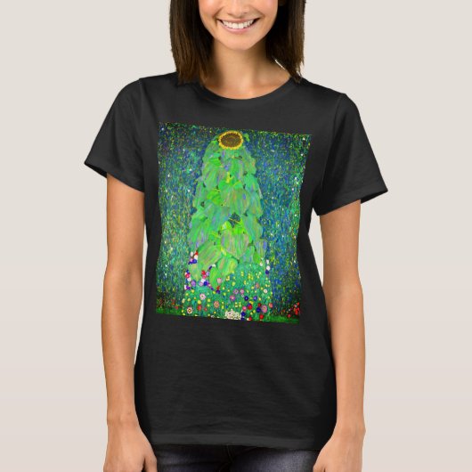 Gustav Klimt Sunflower T-shirt (Voorkant)
