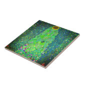 Gustav Klimt Sunflower Tegeltje (Zijkant)