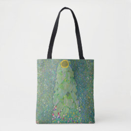 Gustav Klimt Sunflower Tote Bag