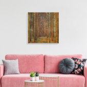 Gustav Klimt - Tannenwald Dennenbos Canvas Afdruk (Insitu (Woonkamer))
