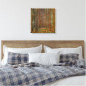 Gustav Klimt - Tannenwald Dennenbos Canvas Afdruk (Insitu (Slaapkamer))