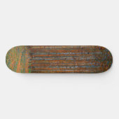 Gustav Klimt - Tannenwald dennenbos Persoonlijk Skateboard (Horizontaal)