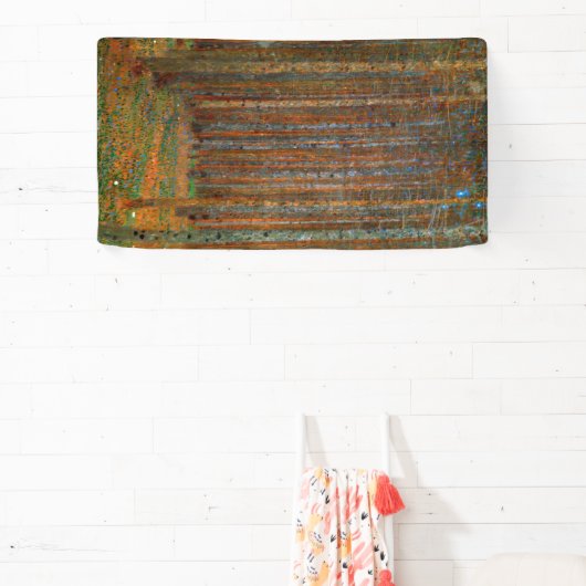 Gustav Klimt - Tannenwald dennenbos Spandoek (Insitu)