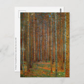 Gustav Klimt - Tannenwald Pine Forest Briefkaart (Voorkant / Achterkant)