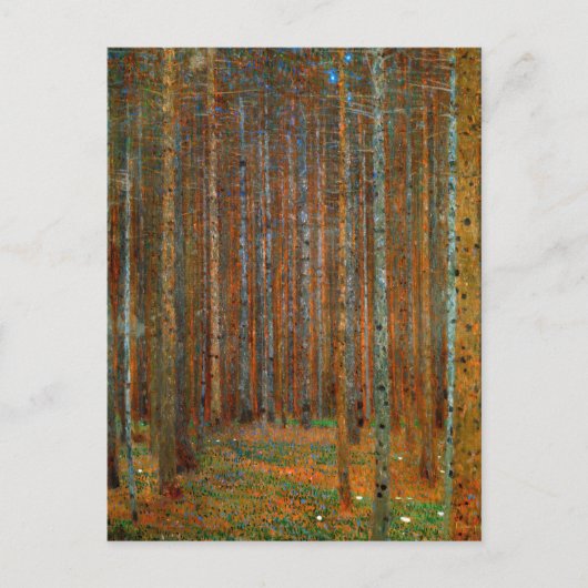 Gustav Klimt - Tannenwald Pine Forest Briefkaart (Voorkant)