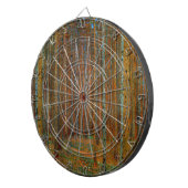 Gustav Klimt - Tannenwald Pine Forest Dartbord (Voorkant Rechts)