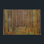 Gustav Klimt - Tannenwald Pine Forest Deurmat<br><div class="desc">Fir Forest / Tannenwald Pine Forest - Gustav Klimt,  Oil on Canvas,  1902</div>