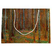 Gustav Klimt - Tannenwald Pine Forest Groot Cadeauzakje (Voorkant)